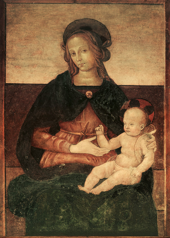 Pinturicchio, Maria mit Kind a Pinturicchio