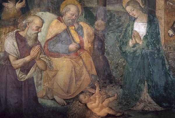 Pinturicchio / Adoration of the Child a Pinturicchio
