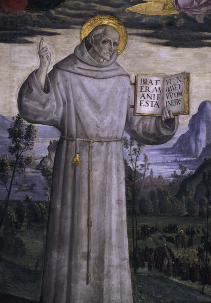 Pinturicchio / St. Bernard of Siena a Pinturicchio