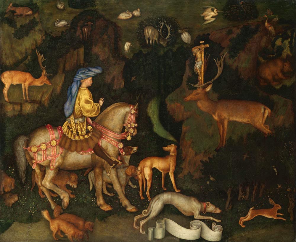 The Vision of Saint Eustace a Pisanello