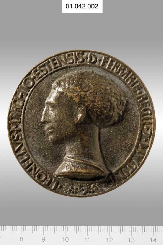 Medaille auf Markgraf Leonello d'Este a Pisanello