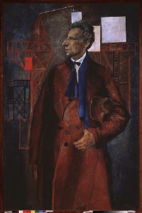 Porträt des Regisseurs Wsewolod Meyerhold (1874-1940)