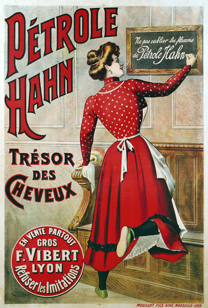 Pétrole Hahn a Poster d'autore