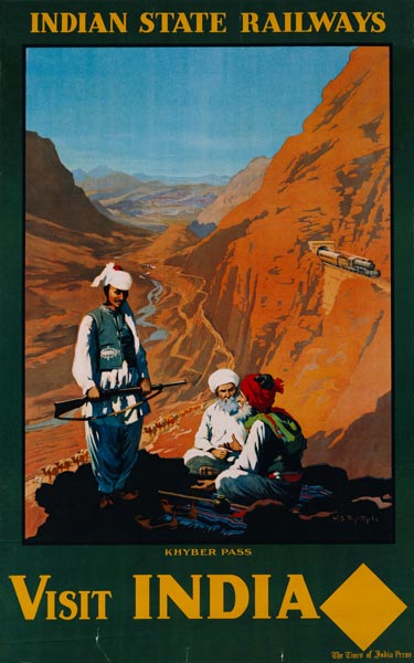Visit India, Indian State Railways a Poster d'autore
