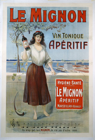 Le Mignon a Poster d'autore