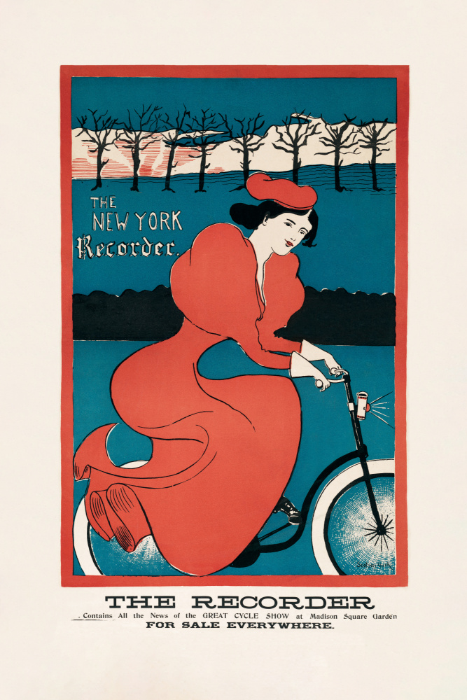 The New York Recorder (1895) By G. F. Scotson Clark a Poster d'autore