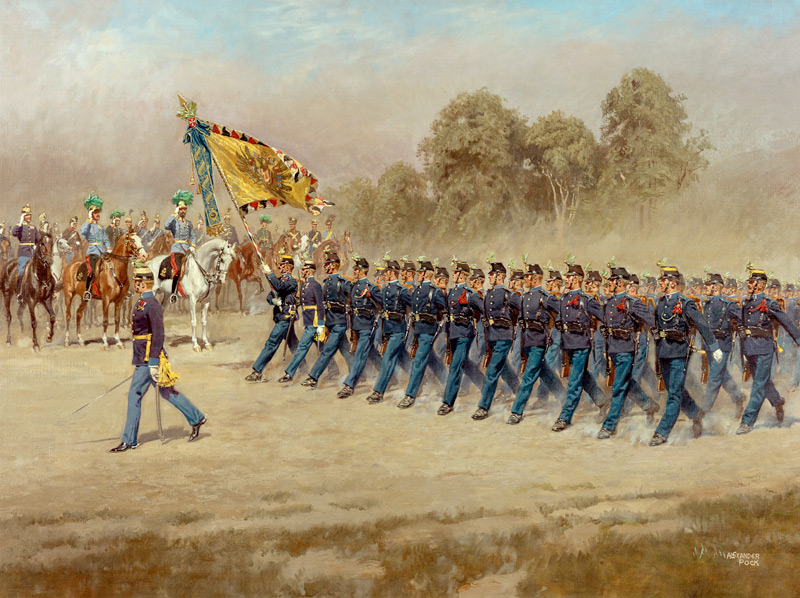 K. u. k. Hoch– und Deutschmeister Infantry Regiment Nr. 4 a Alexander Pock