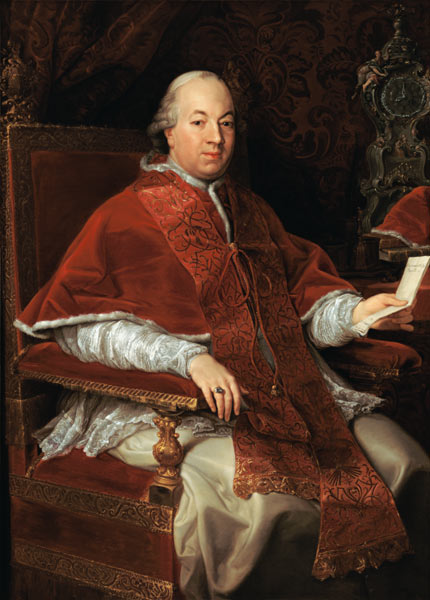 Pope Pius VI. a Pompeo Girolamo Batoni