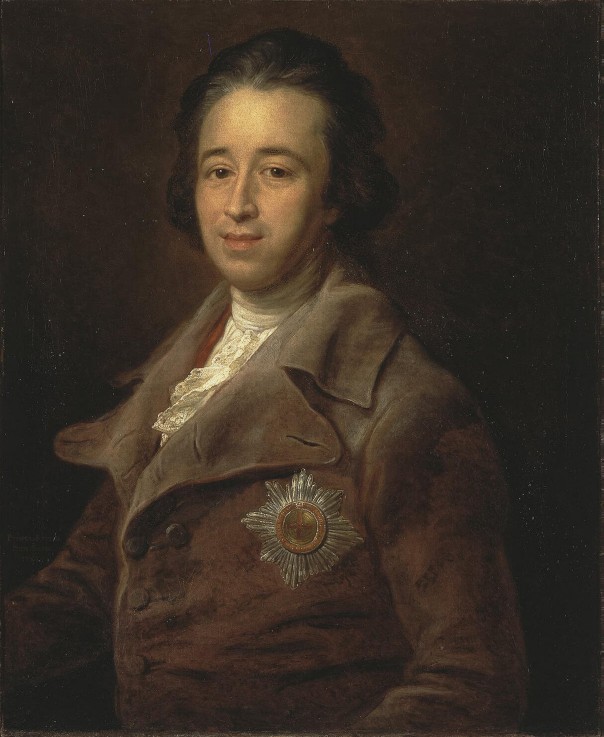 Portrait of Prince Alexander Kurakin (1752-1818) a Pompeo Girolamo Batoni