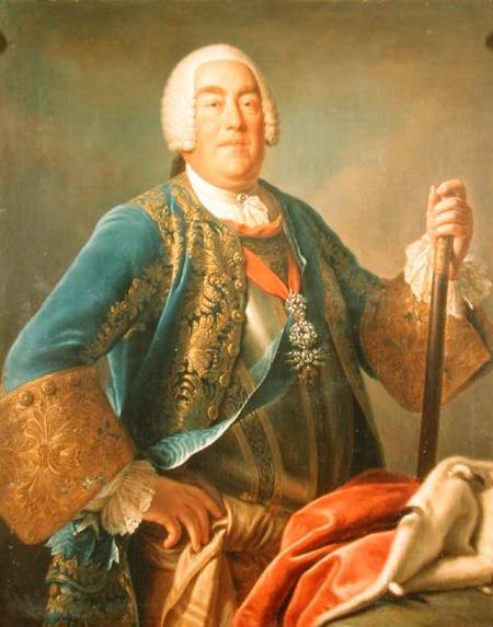 Portrait of Charles Eugene II (1728-93) Duke of Wurttemberg a Pompeo Girolamo Batoni