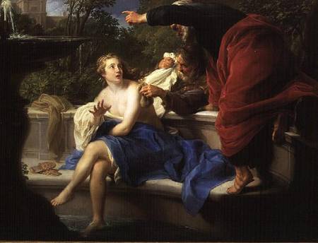 Susanna and the Elders a Pompeo Girolamo Batoni
