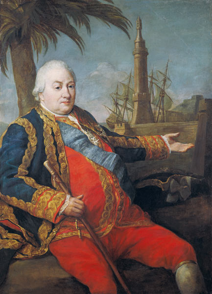 Pierre de Suffren-Saint-Tropez (1729-88) Vice Admiral of France a Pompeo Girolamo Batoni
