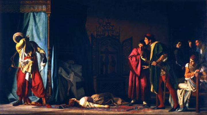 Death of Othello a Pompeo Molmenti