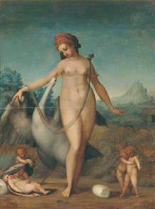 Leda und der Schwan a Pontormo,Jacopo Carucci da