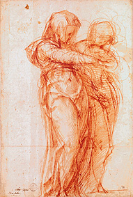 Two stationary women a Pontormo,Jacopo Carucci da