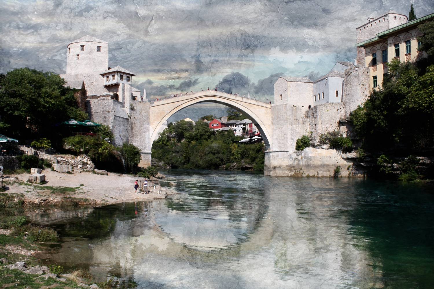 Stari Mostar  a Regina Porip