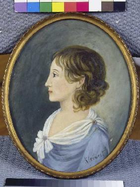 Portrait of Sophie von Kühn (1782-1797)