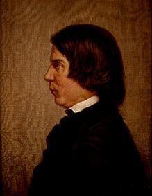 Portrait of Robert Schumann