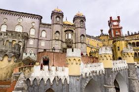 View of the National Palace (photo) 