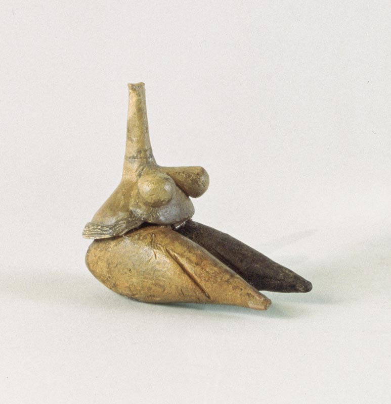 Figurine of a nude woman, known as the 'Venus of Sarab', from Tappeh Sarab, Iran a Prehistoric
