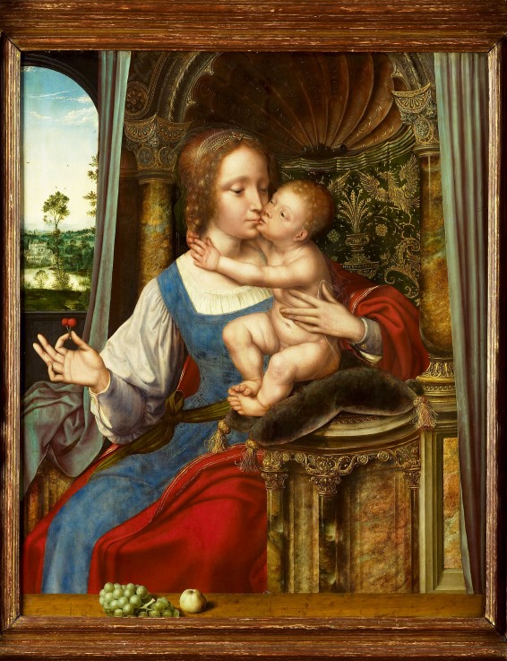 Virgin and Child a Quentin Massys