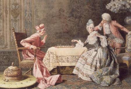 Playing Chess with the Cardinal a R. Raimondi