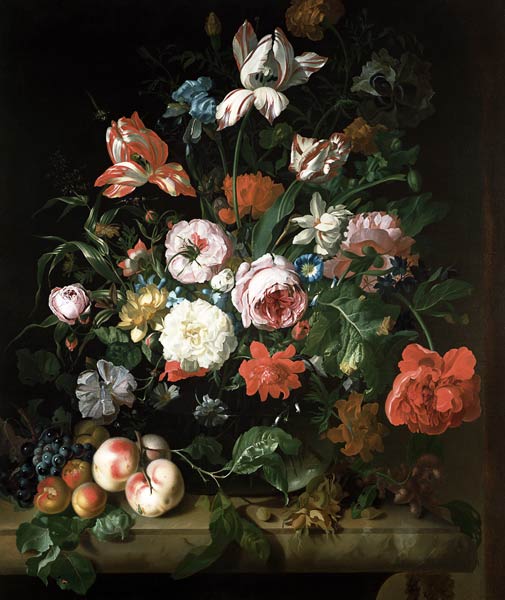 Still life with flowers a Rachel Ruysch