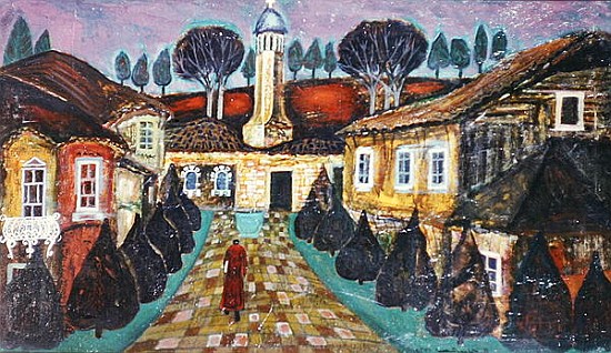 At Dawn, 1975 (oil on canvas)  a Radi  Nedelchev