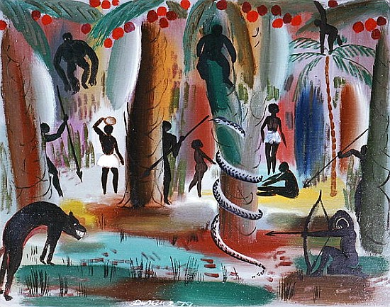 Jungle, 1979 (oil on canvas)  a Radi  Nedelchev