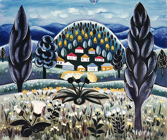 The Green Dreams, 1967 (oil on canvas)  a Radi  Nedelchev