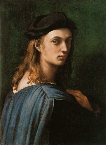 Portrait of the Bindo Altoviti a Raffaello Sanzio