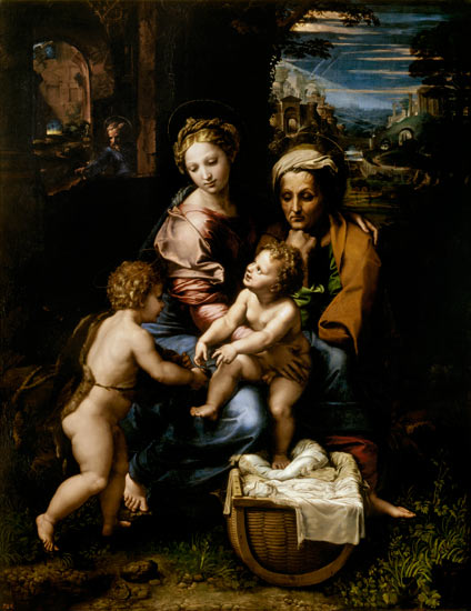 The Holy Family (La Perla) a Raffaello Sanzio