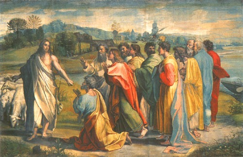 The vocation Petri a Raffaello Sanzio