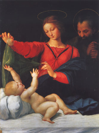 Holy Family (Madonna di Loreto) a Raffaello Sanzio
