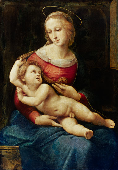 Madonna Terranuova a Raffaello Sanzio