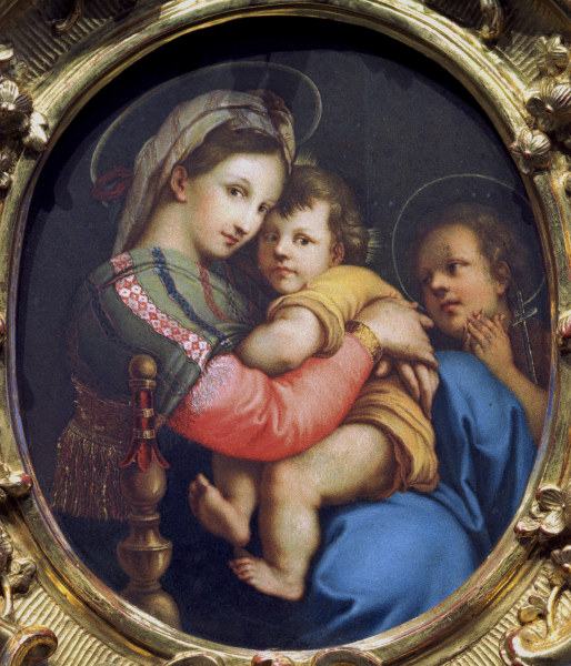 Mengs after Raphael, Madonna della Sedia a Raffaello Sanzio