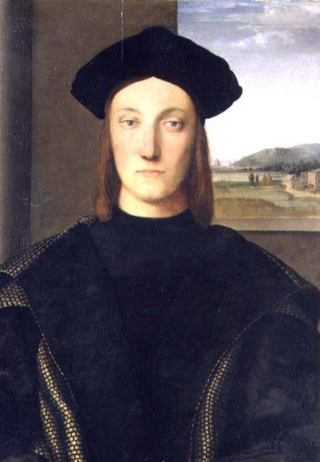 Portrait of Guidobaldo da Montefeltro, Duke of Urbino a Raffaello Sanzio