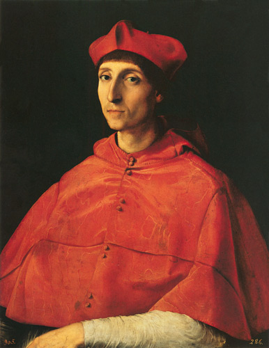 Portrait of a Cardinal a Raffaello Sanzio