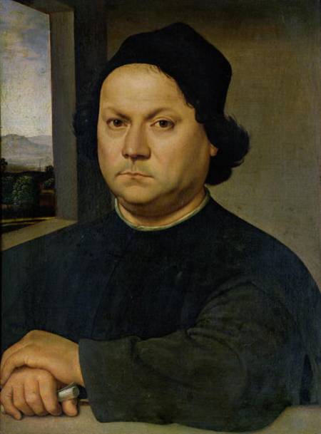 Portrait of Perugino a Raffaello Sanzio