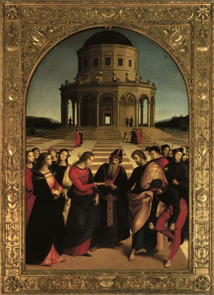 Raphael / Marriage of Mary / 1504 a Raffaello Sanzio