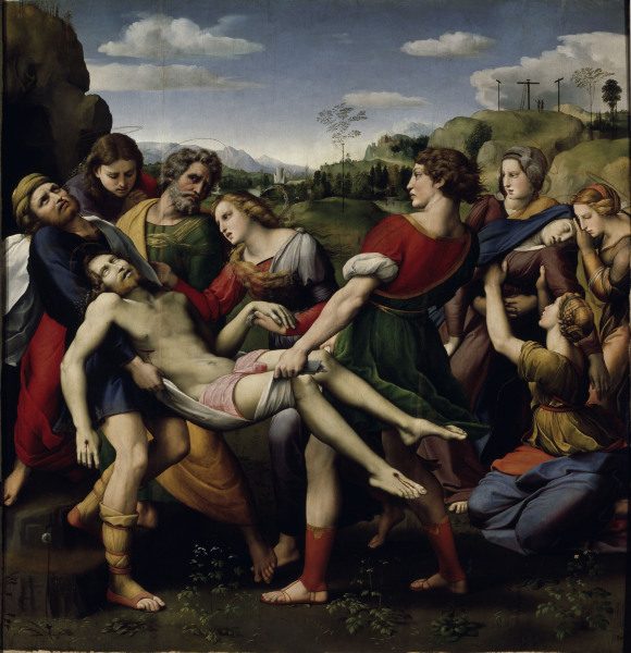 Raphael / The Entombment of Christ a Raffaello Sanzio