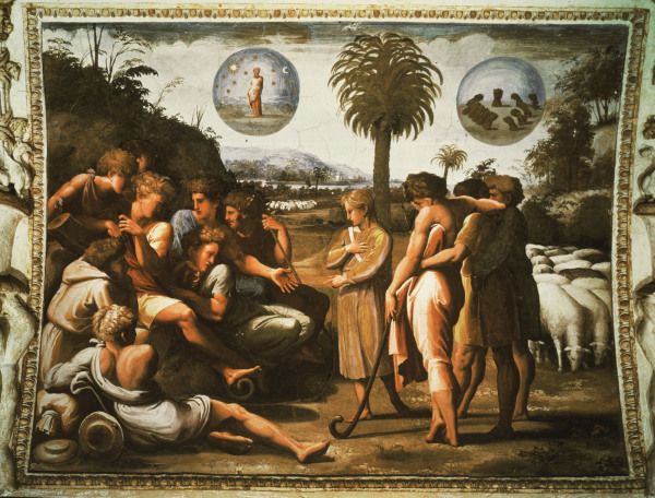 Raphael /Joseph tells his dream /c.1515 a Raffaello Sanzio