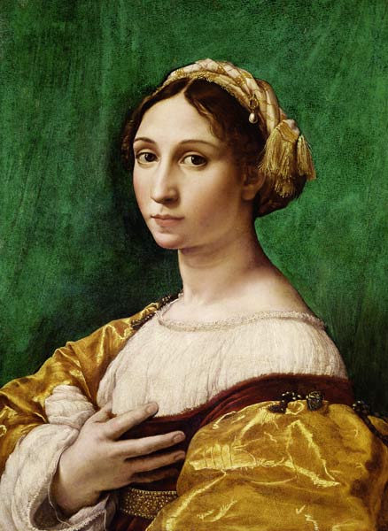 Portrait of a Young Girl a Raffaello Sanzio