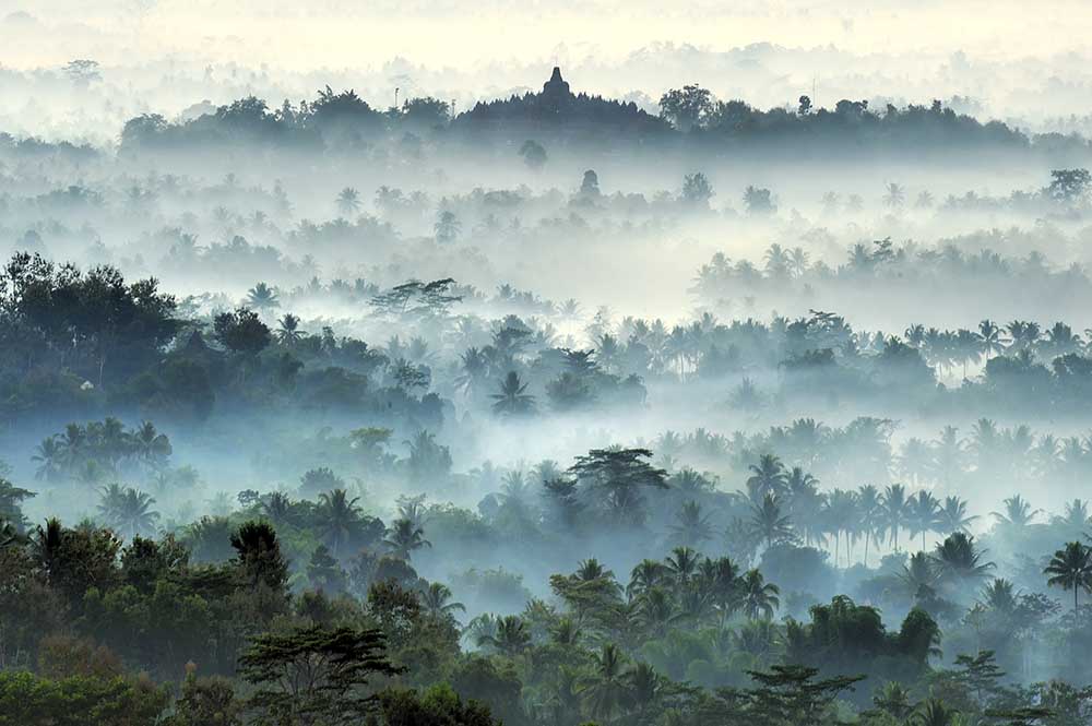 Misty Borobudur a Ramdani