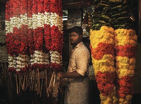 Garlanded