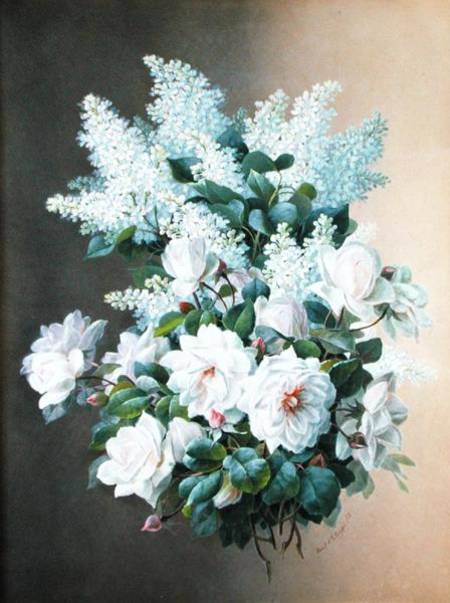 Lilacs and Roses a Raoul M. de Longpre