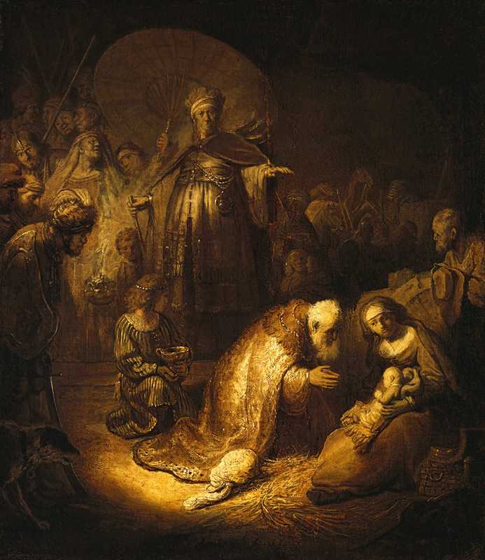 Rembrandt / Adoration of the Magi / 1632 a Rembrandt van Rijn