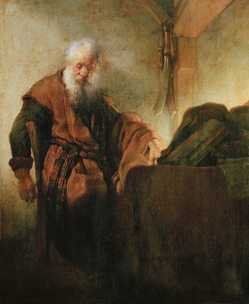 Rembrandt, Apostle Paul. a Rembrandt van Rijn