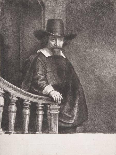 Ephraim Bueno, Jewish Physician a Rembrandt van Rijn