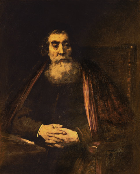Portrait of an Old Man a Rembrandt van Rijn